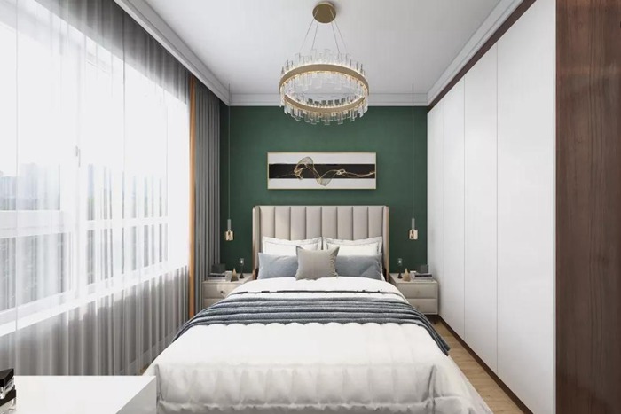 珠?，F(xiàn)代裝修案例豐富了整體的視覺感受