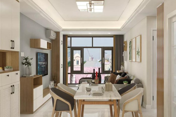 珠海小戶型舊房翻新裝修改造，營造舒適愜意的氛圍