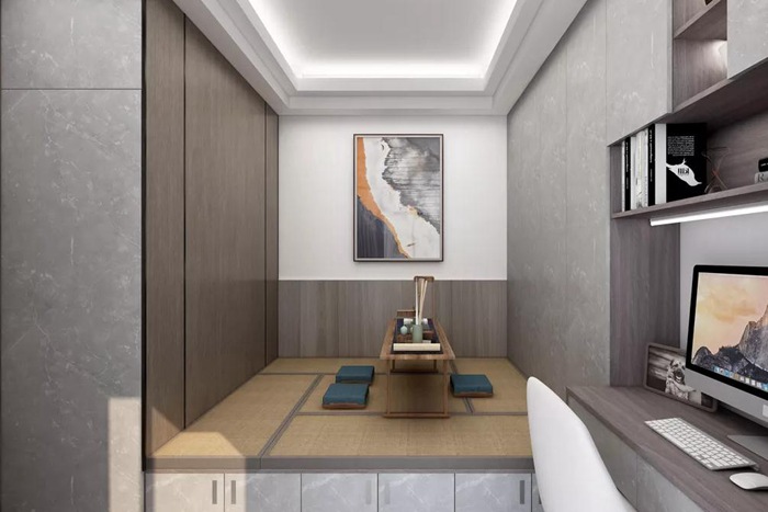 珠海舊房翻新裝修讓整體設(shè)計(jì)氛圍簡(jiǎn)約而舒適