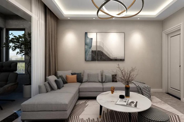 珠?，F(xiàn)代舊房翻新裝修改造案例，空間顯得格外理智與冷靜