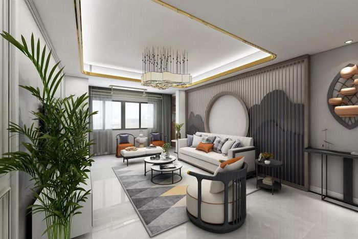 新中式的珠海裝修設(shè)計(jì)，凸顯空間的沉穩(wěn)質(zhì)感