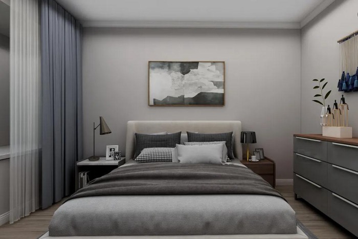 珠?，F(xiàn)代舊房翻新裝修改造案例，空間顯得格外理智與冷靜