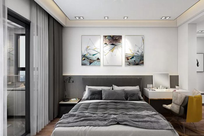 現(xiàn)代風(fēng)的珠海舊房翻新案例，干凈細(xì)膩