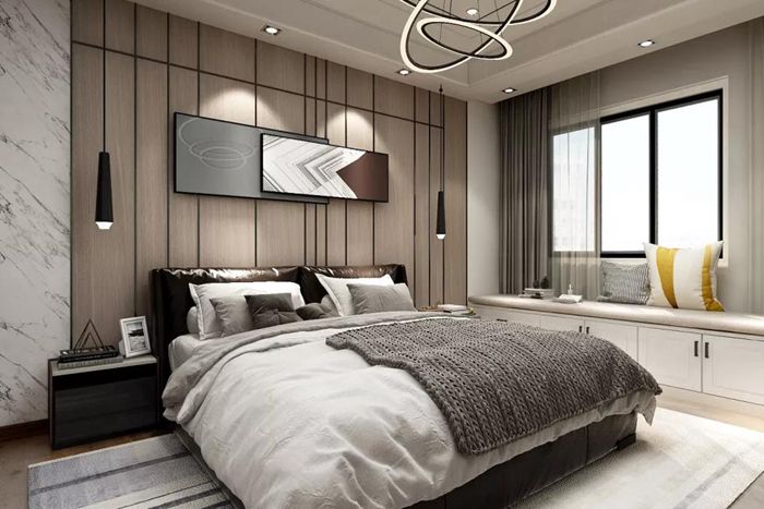 珠?，F(xiàn)代裝修設計案例，開闊的視野打造安逸的氣氛