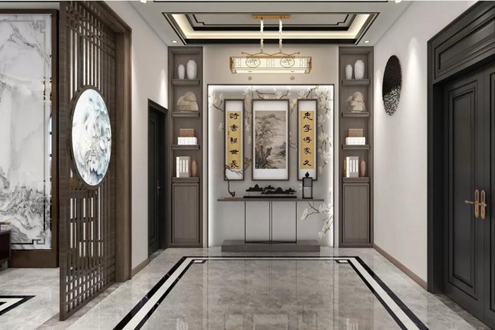 珠海新中式裝修設(shè)計(jì)案例，賦予舒適自然之感