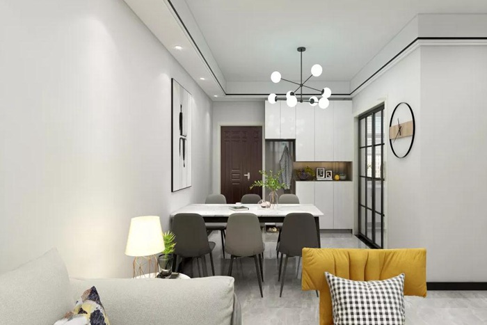 珠?，F(xiàn)代舊房翻新改造案例，為質(zhì)樸的空間增添了年輕的氛圍