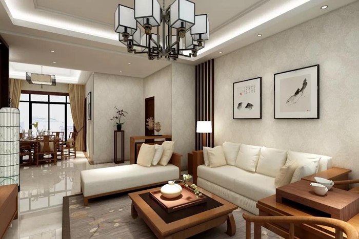 珠海新中式舊房翻新裝修改造案例，讓人感覺清雅秀麗