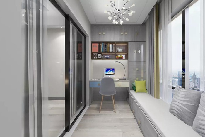 新中式舊房改造裝修風格的珠海案例，簡約而高級