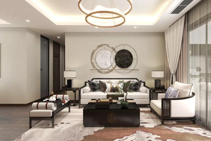 珠海新中式風(fēng)格裝修，繁華里的無華