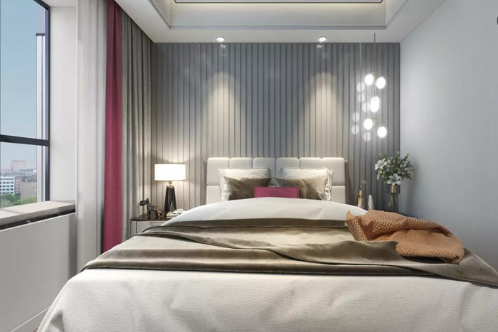 珠海現(xiàn)代風(fēng)格舊房裝修呈現(xiàn)出空間的藝術(shù)美感