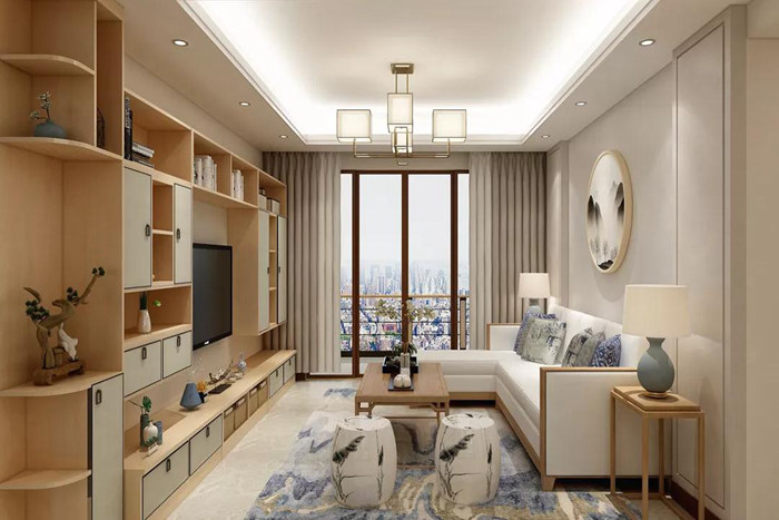 大方明亮的珠海舊房裝修設(shè)計，優(yōu)雅了整個空間