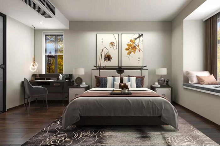 珠海新中式風(fēng)格裝修，繁華里的無華