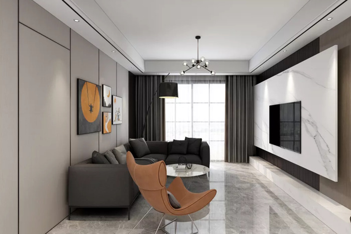 珠海舊房改造裝修案例，由內(nèi)而外散發(fā)出來的氣質(zhì)美感