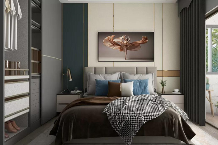 珠?，F(xiàn)代簡(jiǎn)約的裝修空間清晰明亮素雅