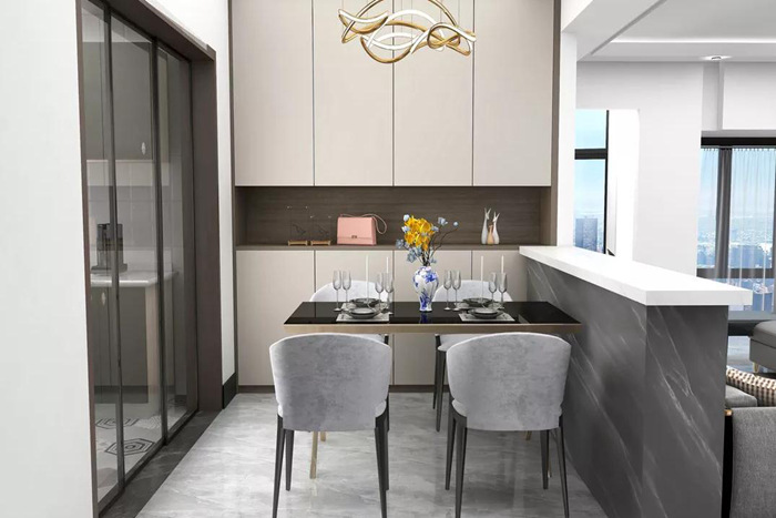 現(xiàn)代簡(jiǎn)約風(fēng)格的珠海裝修設(shè)計(jì)打造舒適自由的格局，溫馨的色調(diào)