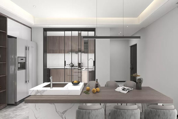 珠?，F(xiàn)代風(fēng)格裝修設(shè)計(jì)讓視覺上得到“大戶型”質(zhì)感