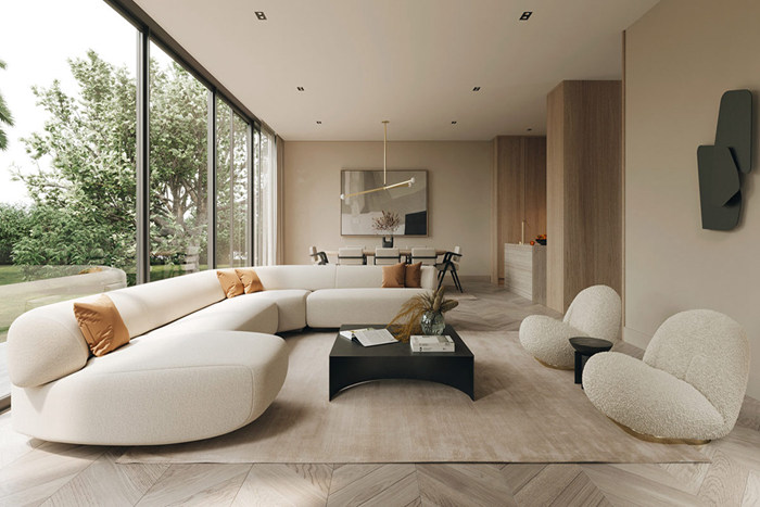 珠?，F(xiàn)代簡(jiǎn)約風(fēng)格裝修提升了空間的尊享感