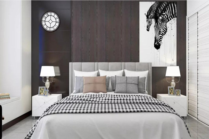 珠海老破小的舊房翻新裝修成黑白現(xiàn)代風(fēng)格，簡約大方