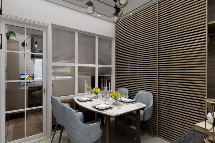 珠海舊房改造裝修成工業(yè)北歐風(fēng)，繁簡(jiǎn)適宜