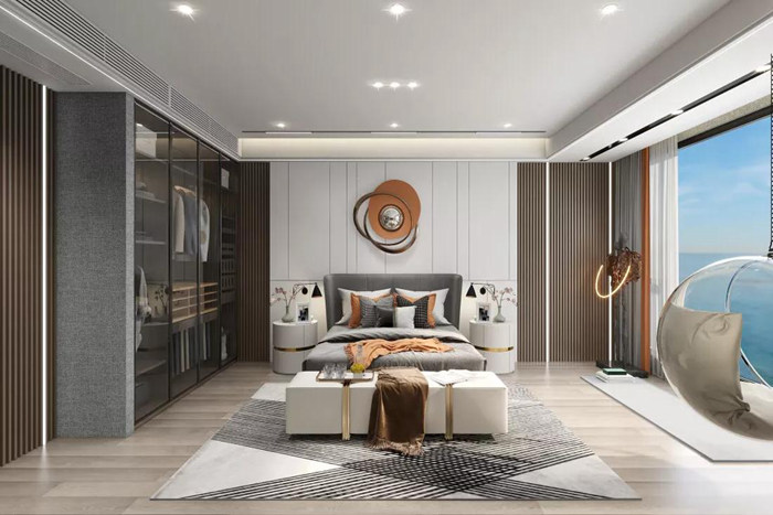 珠?，F代簡約風格裝修設計引領一種全新的生活方式