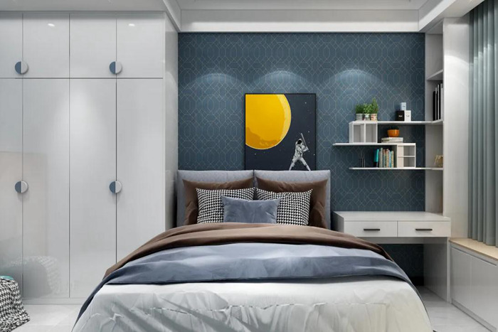 珠海現(xiàn)代輕奢風格，整體優(yōu)雅與時尚中帶著些許俏皮