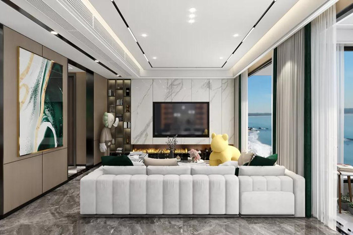 珠?，F代簡約風格裝修設計引領一種全新的生活方式