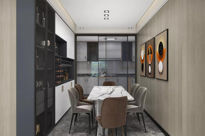 珠?，F(xiàn)代風(fēng)格裝修為空間增添極簡(jiǎn)時(shí)尚的格調(diào)氛圍