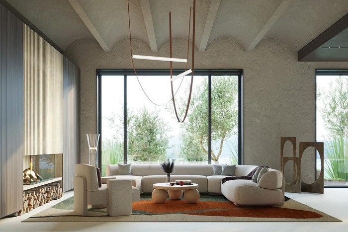 心曠神怡的湖畔住宅