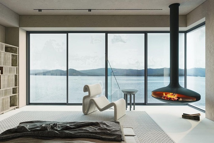心曠神怡的湖畔住宅