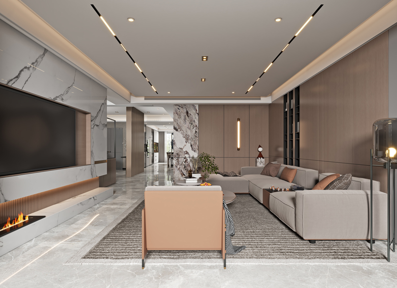 別墅裝修時(shí)，顏色搭配有什么樣的技巧？