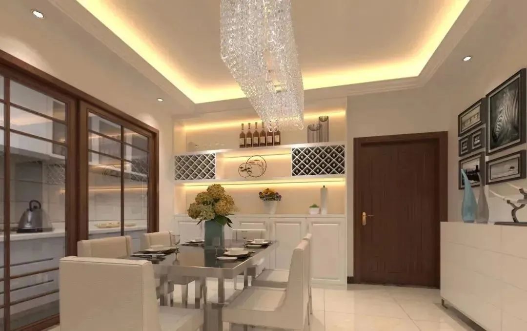 別墅裝修時(shí)，飯廳怎樣處理燈光的裝飾？