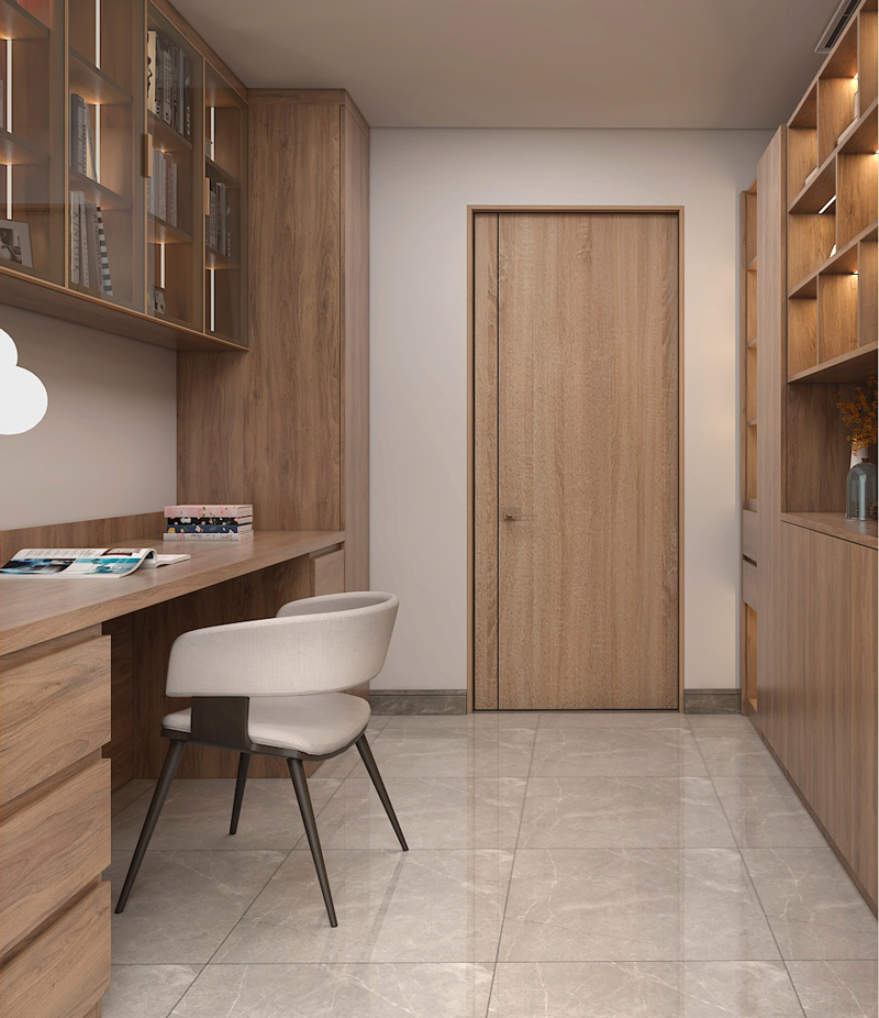 別墅裝修時(shí)，書房如何搭配才能好看？