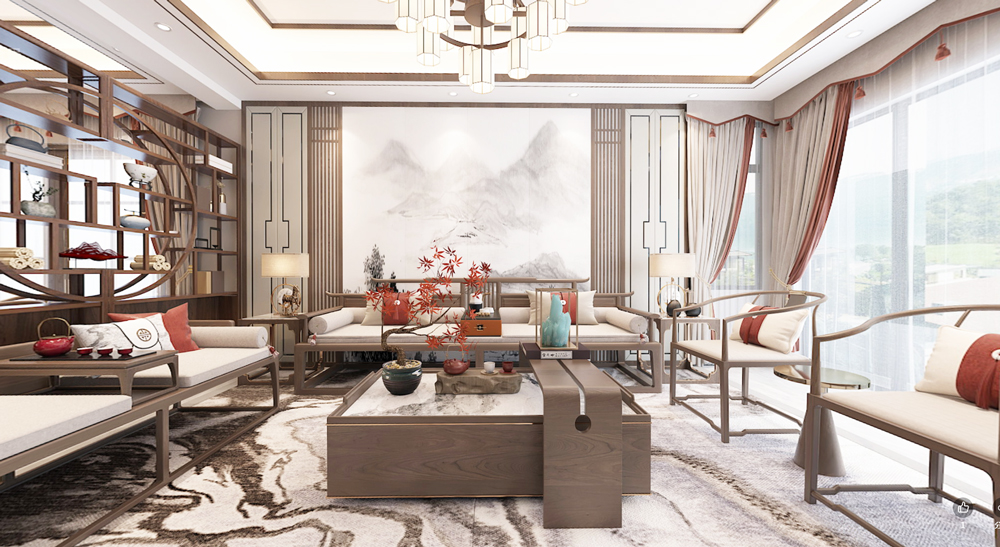新中式風(fēng)格的軟裝設(shè)計(jì)，讓您眼前一亮！