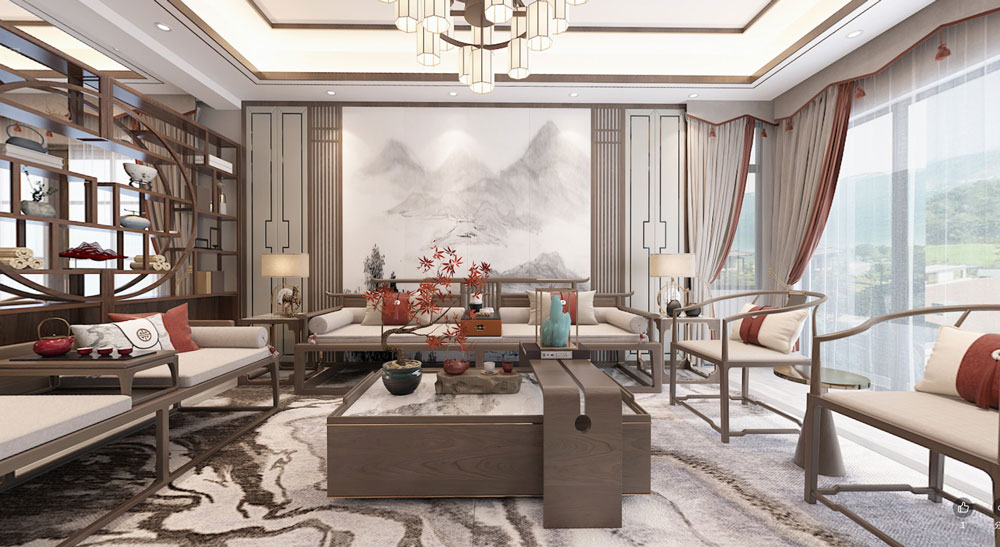 珠海豪華房子裝修，怎樣使用新中式風(fēng)格續(xù)寫(xiě)流年雅韻？