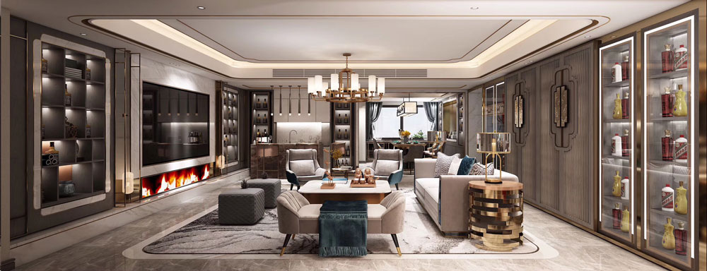 珠海豪華房子裝修，怎樣使用新中式風(fēng)格續(xù)寫(xiě)流年雅韻？